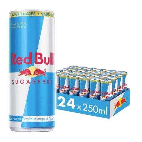 Red Bull Boisson énergisante sans sucre 24 x 250 ml