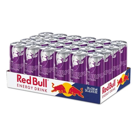Red Bull Boisson Énergisante The Purple Edition, Pack 24 x 250 ml