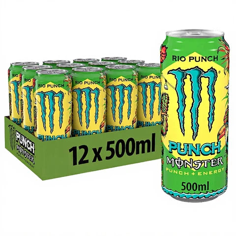 MONSTER ENERGY Rio Punch 12x50cl