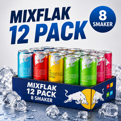 12 x Red Bull Limited Edition 250 ml Mixflak