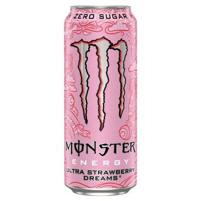 24 x Monster Energy Ultra Strawberry Dreams 500 ml